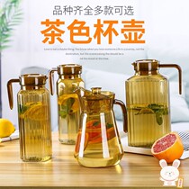 Hot water plastic teapot transparent imitation glass restaurant Teahouse bubble teapot restaurant heat-resistant boiling water high temperature?