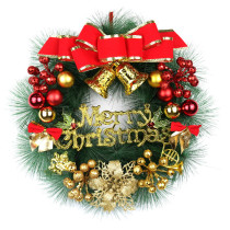 Christmas wreath pine cone door hanging decoration 30cm40cm50cm window decoration scene layout decoration hotel shopping mall