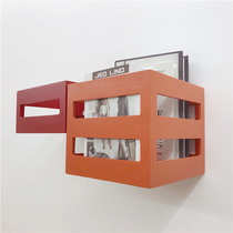 Custom ins Wind childrens room decoration storage box wooden storage frame desktop snack basket toy storage basket