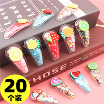 Micro-business push activities to sweep the code small gifts new net red sand hair clip line under the promotion of drainage to give small gifts