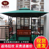 Outdoor Cool Pavilion Courtyard Garden Garden Pavilion Tent Outdoor Sun Shelter Au Style Four Corner Pavilions Flowers Birds Pavilions Iron Art Pavilions
