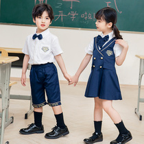Kindergarten Garden Suit New Suit Children Graduation Photos Dresses Summer College Wind Choral Clothes Elementary School Kids Summer Clothes School Uniforms