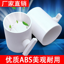 Air volume adjustment check valve PVC pipe air volume control valve air pipe butterfly valve manual air valve round switch valve