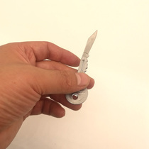 Security knife Keychain knife Portable mini knife Pocket knife Miniature gift practical portable clearance