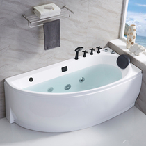 Small Bathtub Home Alien Bathroom Space Saving Massage Thermostatic Acrylic Ultra Narrow Bathtub 1 3m-1 7m