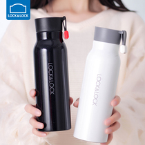 South Korea lock lock thermos flagship store Nam mug men and women couples 350ml brand water cup 500ml