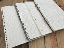 English Calligraphy Exercise book copperplate Flower body round body Daily Western Calligraphy paper Loose-leaf core paper