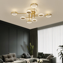 Nordic Living Room Lamp Modern Minimalist Atmosphere Home Dining Room Lighting Bedroom Ceiling Lights Light Lavish Red Ins Lamps