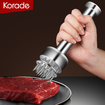 304 Stainless Steel Pine Meat Needle Kitchen Buckle Meat Inserted Meat Needle Carb Meat Rinder Meat Leather Zachole Instrument Fine Needle Steak Tool