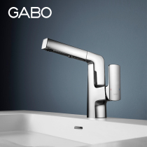 Guanbo GABO household two-function pull-type faucet toilet washbasin hot and cold faucet copper G008