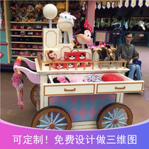 Spring Toy Store Childrens Clothing Special Sale Store Beauty Expo Event Promotion Cars Mini movable vending carts set to do