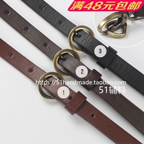  BC03 DIY bag coffee black Dark brown-One shoulder messenger adjustable-Simulation leather bag with promotion