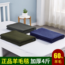 Regular 09 wool blanket cashmere blanket thickened warm fire style Junky blanket warm currant green part pair of system blankets