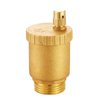 New product Yongdexin YDX all copper thick floor heating water separator 4 minutes 6 minutes 1 inch 911 bottom valve automatic exhaust valve