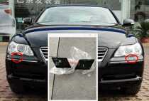 Applicable 05 06 07 08 09 Reiz headlight washer water spray hole cover headlight spray cover water spray gun