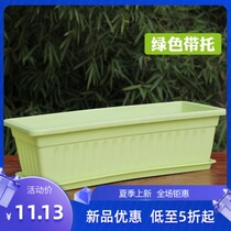 Vegetable pots Rectangular large garden vegetable planting plastic flower pots Balcony thickened family vegetable growing indoor flowers
