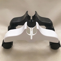 Ultrathin United Plate Oil Tine Electric Heating Warmer Foot Bracket Base Castors Tripod Oil Tine Accessories