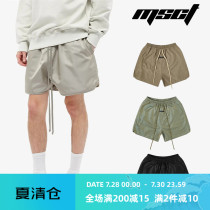 FOG complex line tide brand sports 5-point pants mens ESSENTIALS summer basketball fitness training quick-drying thin shorts