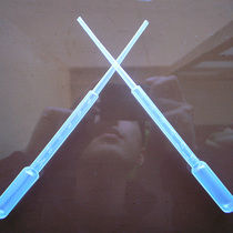 Jellyfish coral feeding straw 3ml silicone tape graduated drip tube fish tank crystal shrimp suction feeder tube