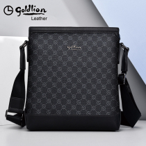 Jin Lai male bag man one shoulder bag fashion luxury pack business backpack 2022 new brand oblique shoulder bag