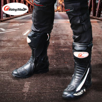 Riding Tribe motorcycle Riding shoes mens summer and winter seasons anti-fall racing boots locomotive shoes Knight equipment