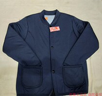 Big Ben camel velvet three-layer warm mens cardigan cotton jacket middle-aged and elderly magnetic therapy plus fertilizer plus size warm jacket cotton jacket