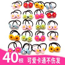 Childrens rubber band baby tie hair rubber band does not hurt hair small head rope girl princess cute Hairband hair accessories