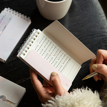 Word book English trumpet portable memorizing word memory postgraduate entrance examination artifact ring buckle pocket cover college students with English level 4 and 6 accumulated vocabulary Japanese notebook creative stationery