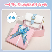 Childrens bag shoulder bag cute foreign style girl handbag mini backpack hipster 2021 new summer tide