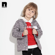 (Websters) Dai Zis boys and womens light and thin childrens down jacket inner winter childrens baby Autumn down