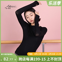 Shizi Family Classical Dance Dance Suit Womens Summer Knit Long Sleeves Short yoga body practice Gongfu Modern Dance Out of service