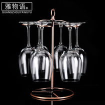 Simple six-cup wine glass rack household wine glass rack upside down modern simple ornaments European-style creative 6