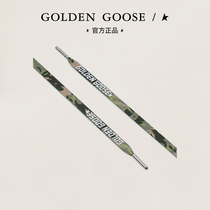 Golden Goose Men and women Laces Couples Logos Letters Printed Shoes Rope Personality Accessories