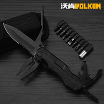 Cross-border EDC combination tool pliers multi-function knife pliers new outdoor folding knife multi-function folding knife pliers
