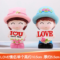 Wedding gifts female creative and practical to send friends girlfriends lovers crafts home decorations cute doll ornaments
