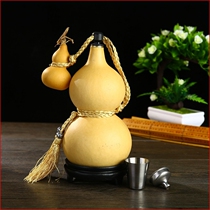 Water Bottling Wine Kettle Gourd Opening Natural Hospitality Container Pendulum Carry-on Carrying Hanging Wine Nafu Pieces Gourd Pieces