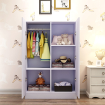 Dwarf wardrobe 1 4 m high low wardrobe 1 2 m high Childrens wardrobe floor flat bedroom cute simple sturdy