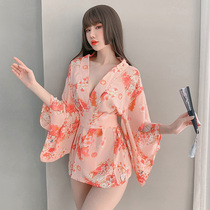 Sex lingerie passion suit pajama kimono uniform temptation bed sexy teasing supplies plus size flirting clothes