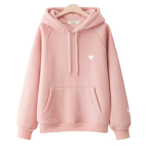 Pink Necropolis Womens 2021 New Short-to-cap Korean version loose autumn and winter plus suede thickened foreign air coats infus