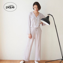 gelato pique autumn winter womens jumpsuit solid color outside wear soft home clothes PWCO195280