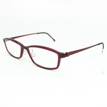 Hong Kong direct mail LINDBERG glasses frame ultra-light purple fashion pure titanium Lindberg frame 1035 1136