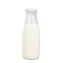 Glass bottle fresh milk bottle yogurt cup 100-200-250-500ml-milk bar special milk bottle with lid
