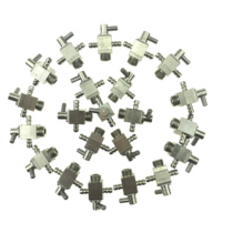 Inkjet UV flatbed printer accessories Three-way valve Hantuo color god ink cartridge Negative pressure shunt switch Metal three-way valve