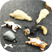Clearance special Japanese cute sleep animal series magnetic refrigerator magnetic patch whiteboard PVC not afraid to fall