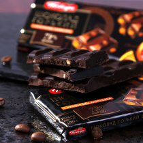Russia Imports Dark Chocolate 85% Cocoa Butter Content High Fitness and Full Nacks Special Food