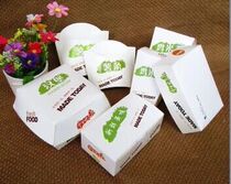  Healthy life series Burger box Fries box Chicken popcorn box Fried chicken boat box Chicken nuggets box Packing bag