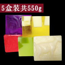 5 pieces of refined oil soap handmade soap bath soap flavor long-lasting hydrating fragrance type cleansing fragrance type Women Men