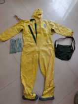 Chemical rescue clothing 66FFY03 protective clothing chemical protective clothing chemical protective clothing Rubber chemical clothing distribution