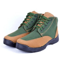 Yellow Daobao 05 Collage Yellow Green Warm Cotton Shoes Boots High Waist Snowy Boots Anti Chilling Shoes