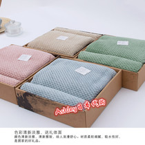 Japan Yodo Xiui Soft Super Super Absorbent Wedding Back Gift Big Bath Towels Towel Two Pieces Gift Box Suit